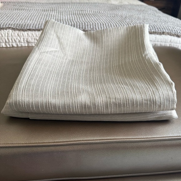 Nautica Home Tan Gold Long Curtains Set of 2 - Picture 4 of 8